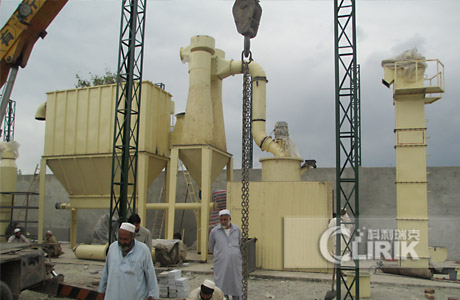 stone powder grinding plant