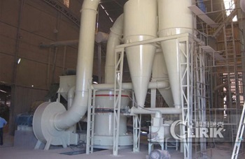 Phosphate grinding plant in Sri Lanka