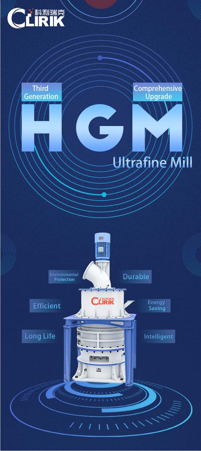 Third generation HGM micro powder grinding mill