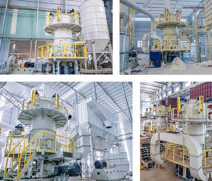 CLUM ultra-fine vertical mill grinding plant