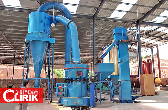 Raymond mill for fly ash processing plant