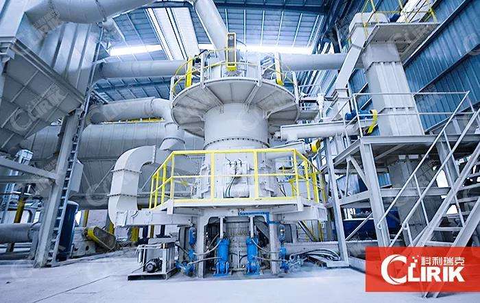 Calcium carbonate grinding plant